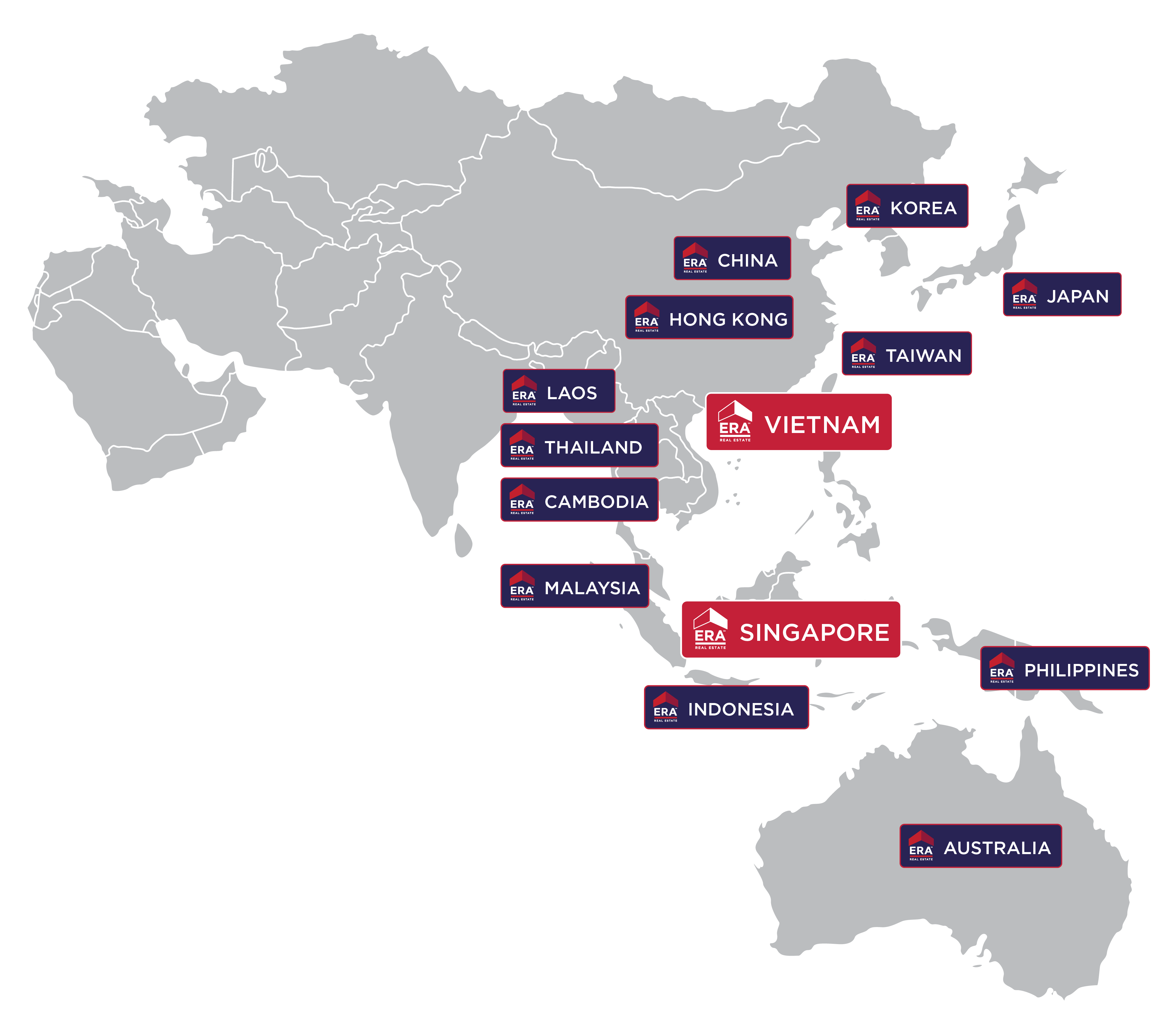 ERA APAC Network Map